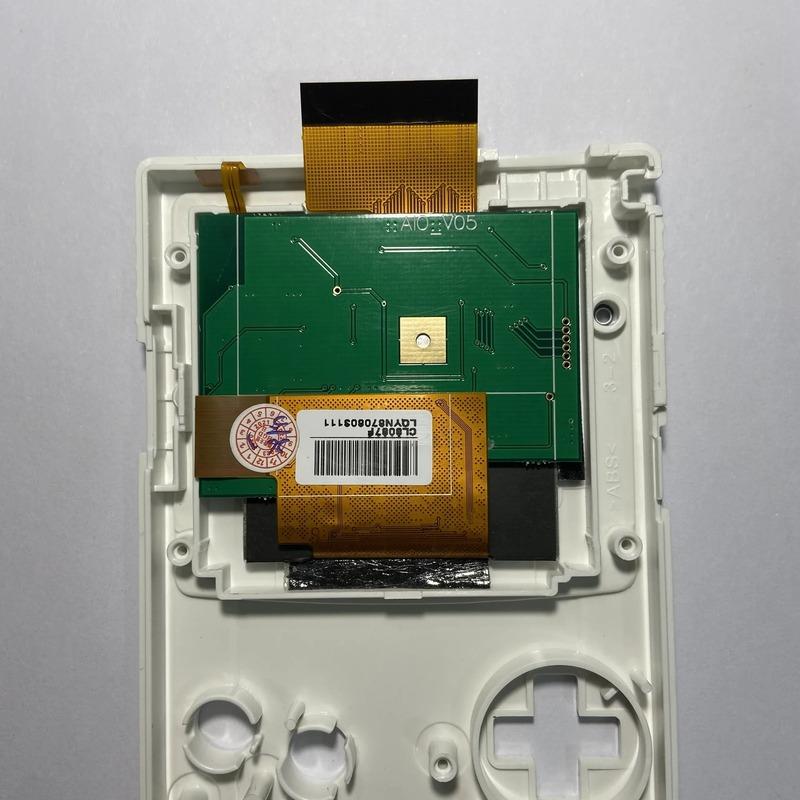 2.2 inches GBC LCD High brightness LCD screen for Gameboy COLOR GBC, plug and play without welding and shell cutting