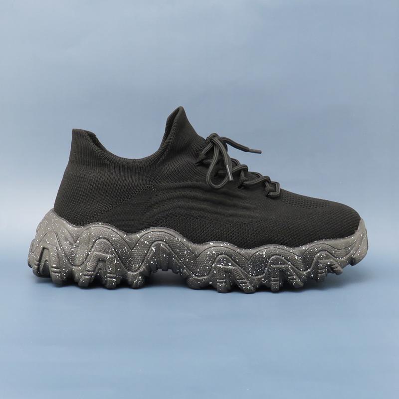 Women Walking Shoes Men's Fashionable Socks Sports Breathable and Comfortable Care Shoes Casual Platform Loafers Anti Slip Shoes