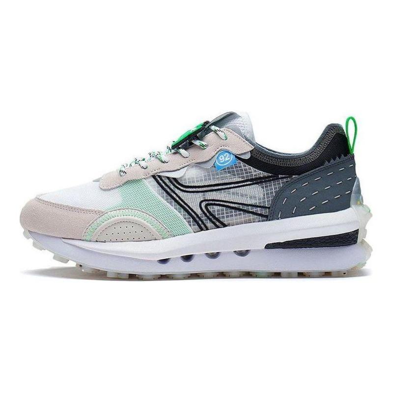 Li-Ning Fangyuan V2 Low Top Men Casual Shoes White Sand Gray AGCS025-1 45