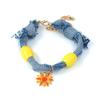 Simple Casual Street Hip Hop Punk Style Braided Rope Type Beaded Color Bracelet Versatile Couple Accessories