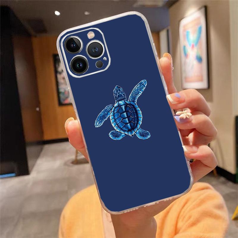 Sea Turtles Phone Case Carcasa Funda For iPhone 17 Pro Max Air 17 16 15 14 13 Pro Max 15 16 Pro 15Plus