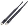 2Pcs Folding Antenna 6dbi High Gain SMA Interface Independent Channels Waterproof Glue Stick Antenna for NB IOT Modules