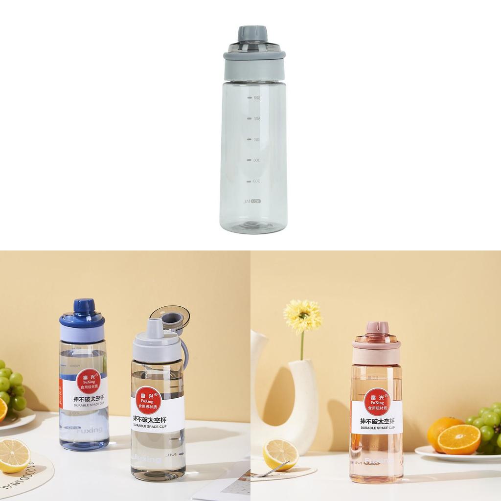 Plastik-Weltraumbecher mit auslaufsicherem Verschluss für Kinder und Erwachsene, Reisen, Outdoor