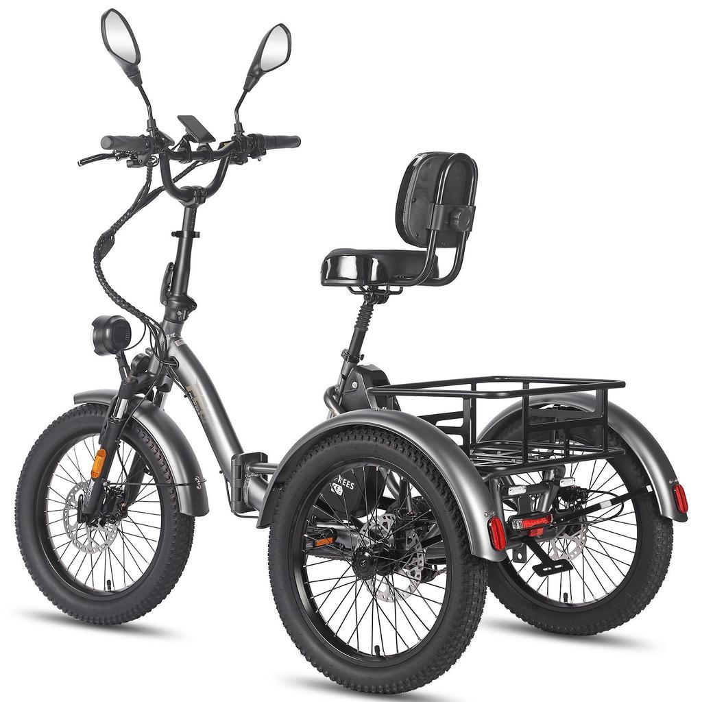 Electric Freight Bike Fafrees F20 Mate 750W Peak Motor 20" Fat Tire 48V 23.45AH Hydraulic Disc Brakes Max Load 180Kg LCD Display
