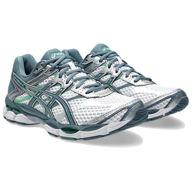 Asics Gel-Cumulus 16 Classic Versatile Cushioning Running Shoes Unisex Sneakers Green 1203A733-100