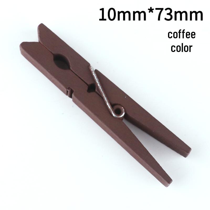 Retro Wooden Photo Clip for DIY Wall Art Decoration