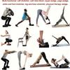1 Pair Yoga Slant Boards for Deep Squats, Wedge Blocks for Fitness Weight Training, EVA Calf Elevation Stretching, And Heel Lift Incline Boards