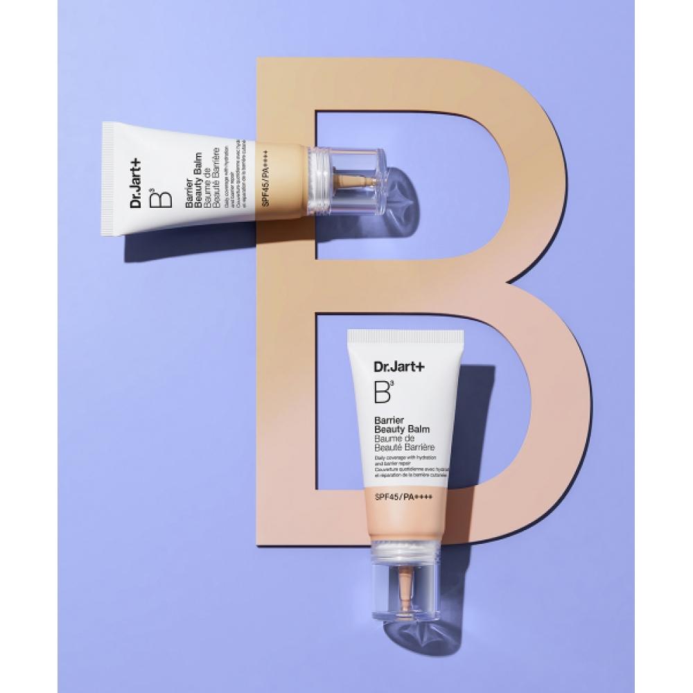 Dr.jart The Makeup Barrier Beauty Balm 30ml  Spf45 Pa++++  2colors + Makeup Tool Set+2 Vital Hydra Solution Plump Essence 15ml