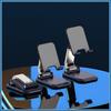 For Foldable ABS Desktop Mobile Phone Stand For iPad iPhone 13 X Smartphone Support Tablet Desk Cell Phone Portable Holder Bracket