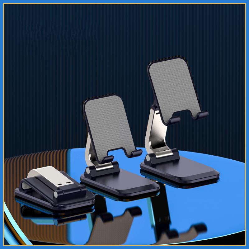 For Foldable ABS Desktop Mobile Phone Stand For iPad iPhone 13 X Smartphone Support Tablet Desk Cell Phone Portable Holder Bracket