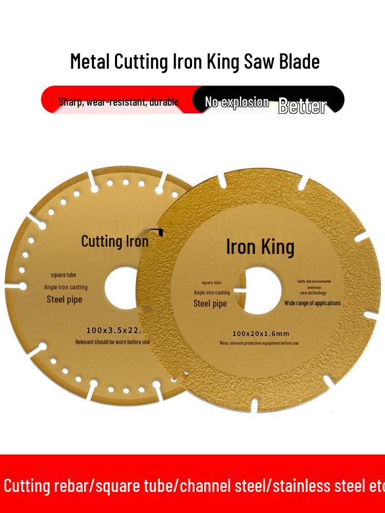 Diamond Abrasive Cutting Disc for Angle Grinder - Metal & Stainless Steel Wheel