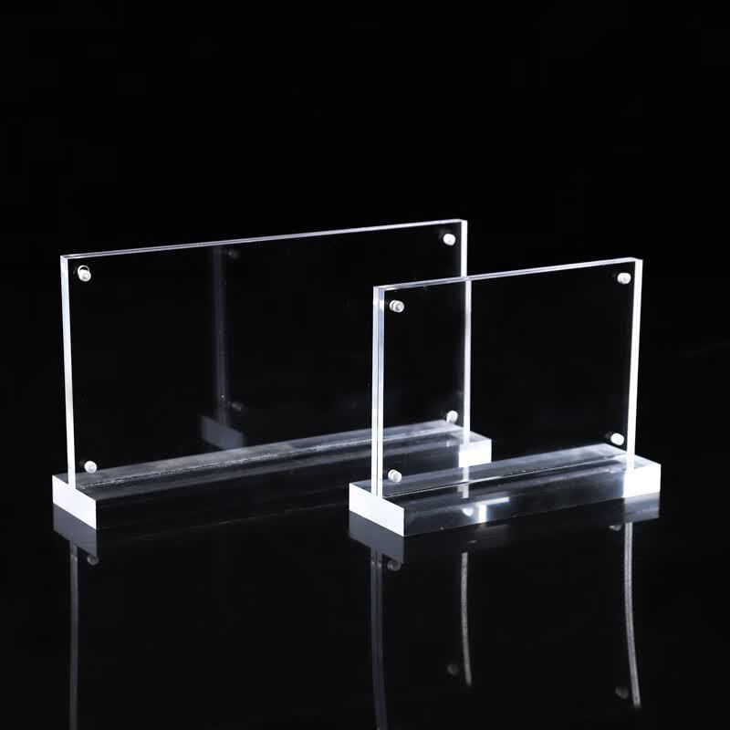 BAIGE Acrylic Desktop Sign Holder