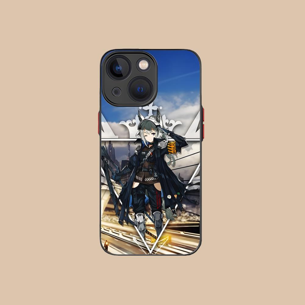 Arknights Grani Silicone Mobile Phone Case for iPhone 17 16 15 14 13 12 11 X XR XS Air Pro Max Plus Mini Colorful Cover
