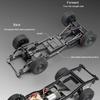 Reîncărcabil 1:12 Mașinuță RC la Scară Mare MN82 Faruri Controlabile Îmbunătățite Mașină Off-Road cu Tracțiune Integrală 2.4G Camionetă Jucărie pentru Cadouri Copii