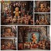 Mocsicka Christmas Background Photography Home Gift Xmas Tree Decoration Baby Shower Photo Backdrop Shooting Props Studio Banner