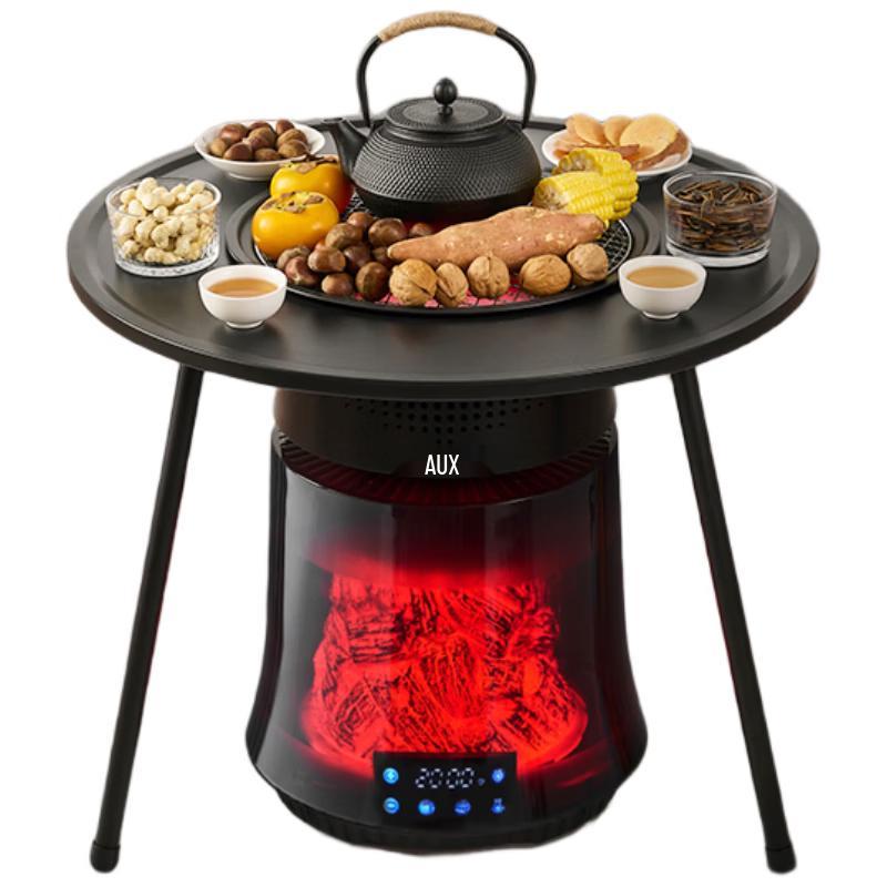 Многофункциональный электрический подогреваемый чайный столик Alliance с набором для заваривания