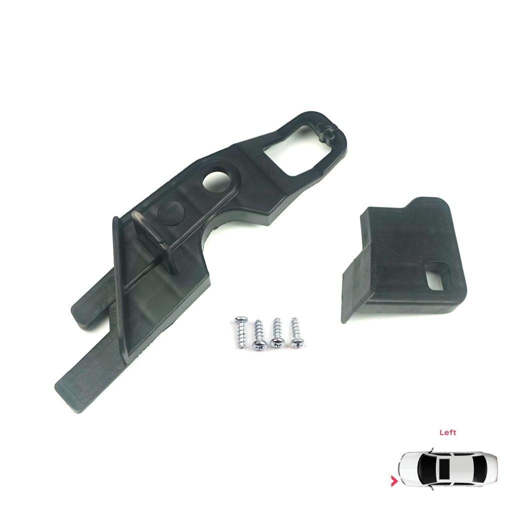 EHL518 Headlight Holder Mount Repair Bracket Tab Set Left Side for Peugeot 301 2012-2017 Pre-Facelift 9675139480