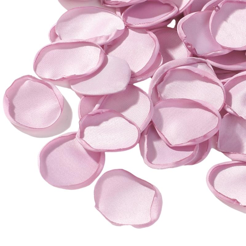 200Pcs Artificial Rose Petal Multipurpose Realistic Cloth Flower Petal for Holiday Party Decoration Wedding Supplies