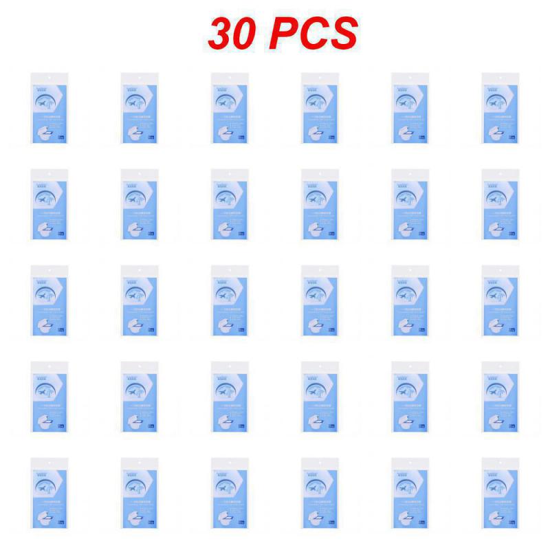 10/30/50PCS Waterproof Toilet Mat Double Water Insulation Isolation Environmentally Friendly Pofilm Unit Weight 0.02kg