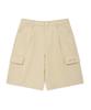 WACKY WILLY Women'S Cotton Cargo Shorts Beige