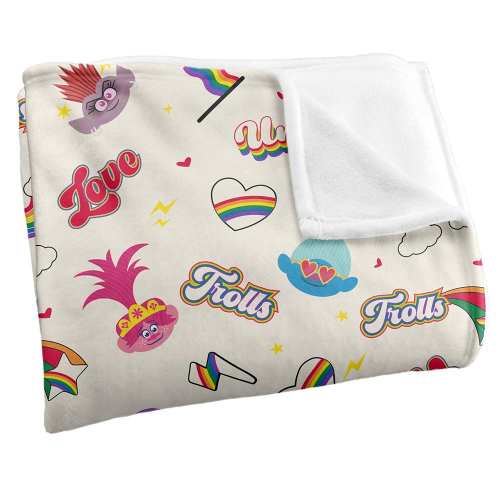 Trolls Love For All Silky Soft Touch Blanket
