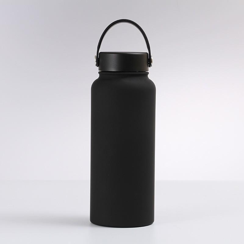 Insulated Water Bottle Floral Printed Stainless Steel Leak Proof Reusable for Office Women Girls Daily Drinking