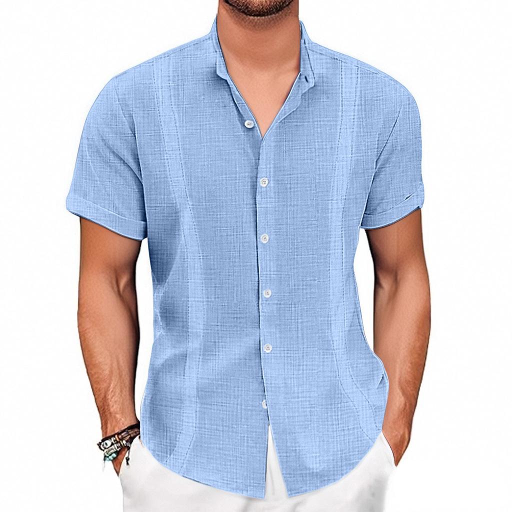 Men's Vintage Linen Casual Loose Shirt