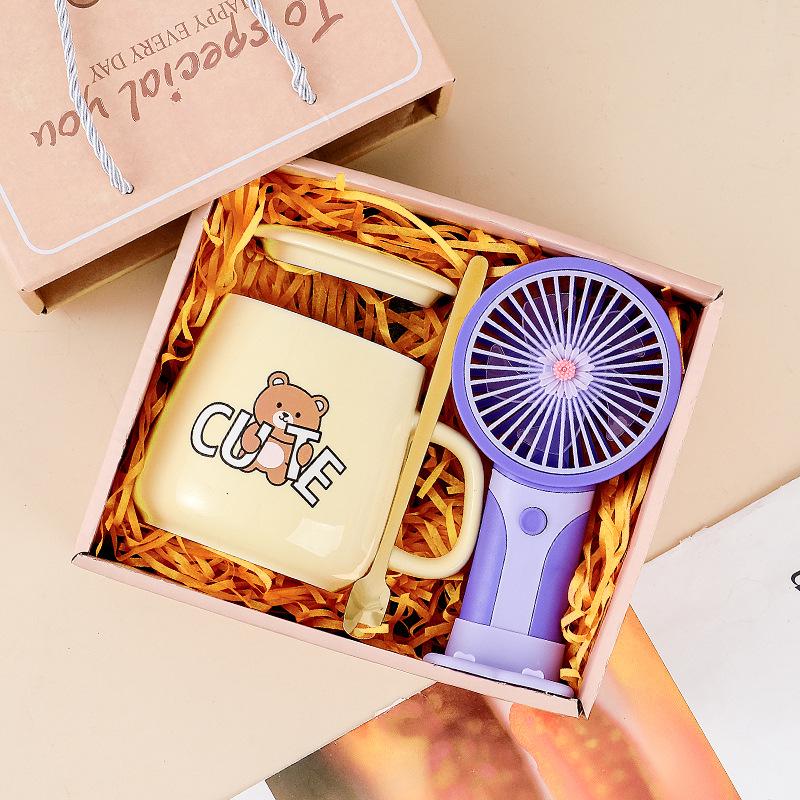 Temperature-Regulating Ceramic Coffee Cup Gift Set for Customers & Employees