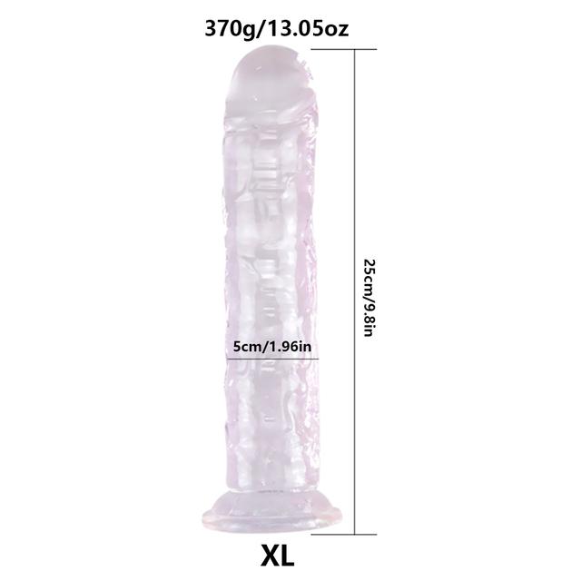 Jelly Dildo 6 Sizes Penis Adjustable Strapon Dildo Realistic Sex Toys For Lesbian Women Couples Suction Cup Dildo Pants