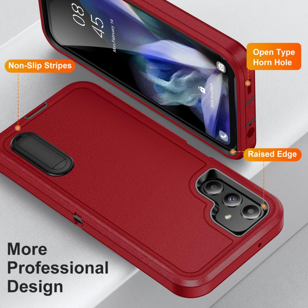 For samsung A54 A 14 54 Comfortable Shockproof Armor Case for Samsung Galaxy A54 A14 5G Fall Protection Cell Phone Bag