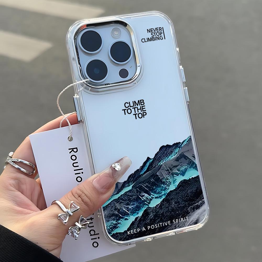 Snow Mountain Landscape Phone Case for Xiaomi Mi 15 14T 14 12T 11T 11 Lite Poco X7 X6 F5 F6 X5 X4 GT Pro 4G 5G Clear Soft Cover