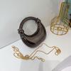 Mini Acrylic Shell Bag With Chain Strap For Daily Fashion And Kids
