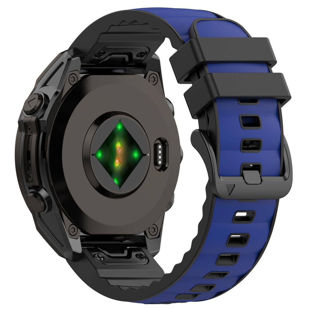 Quick Fit 26mm 22mm Armband für Garmin Fenix 8 Pro 47mm 51mm AMOLED MicroLED Leder Silikonband Fenix E 6 6X 7 7X/Epix Armband