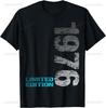 Limited Edition 1976 Printed Vintage T Shirt Print On Demand Individuality Short Sleeve Tee Camisas Streetwear