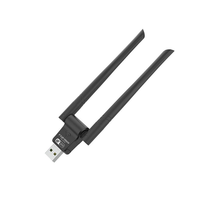 WIFI 6 AX900 Bluetooth 5.4 Network Card 2in1 Dongle Dual Band 2.4G&5GHz USB WiFi Network Wireless Wlan Receiver DRIVER FREE