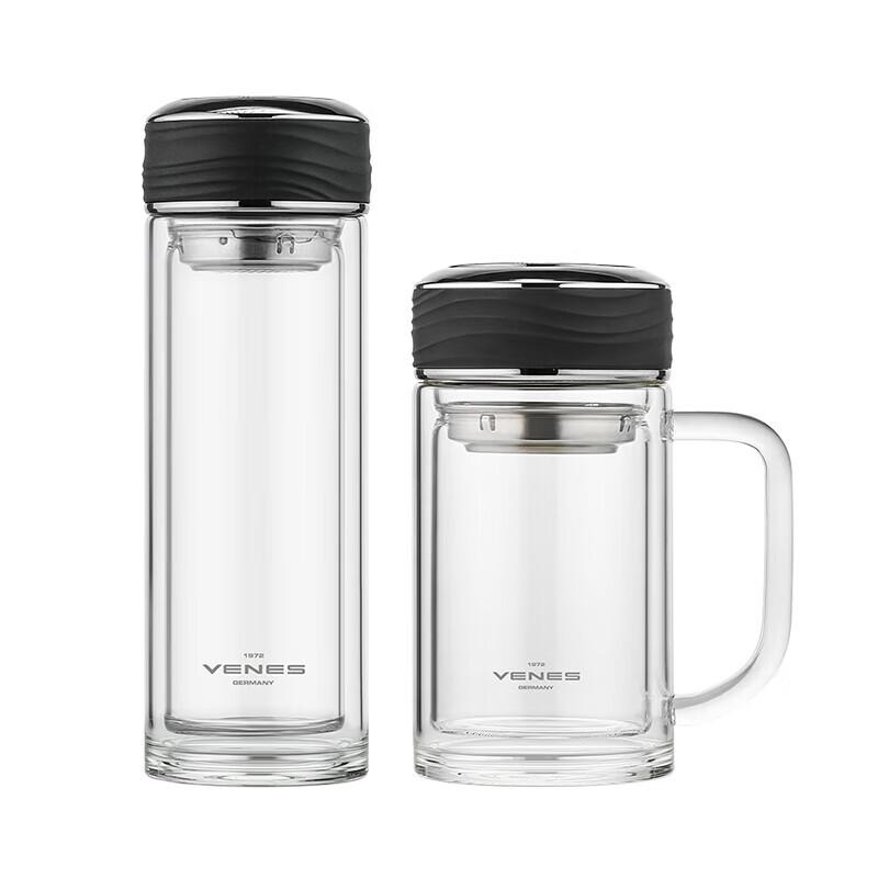 VENES Glass Office Cup Set