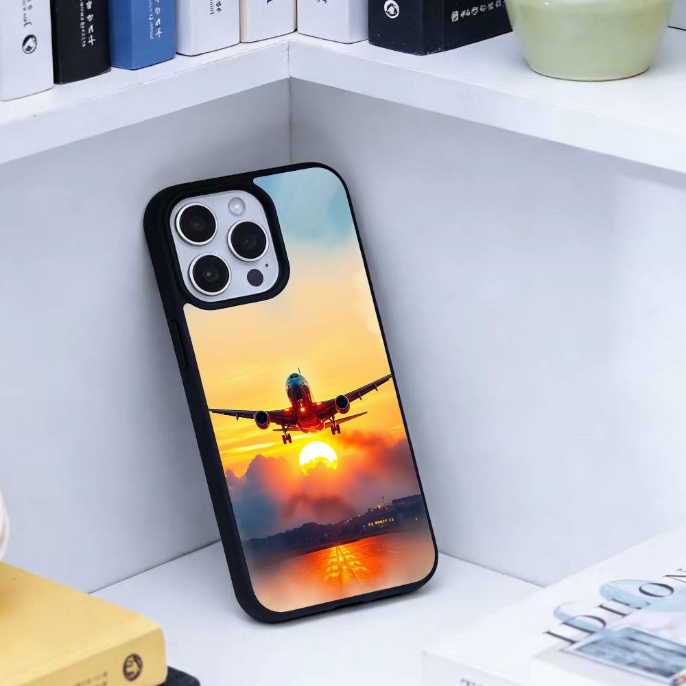 

Airplane Phone Case For iPhone 17,16,15,14,13,Pro,Max,Plus,Magnetic For Magsafe Wireless Charging iPhone15PROMAX