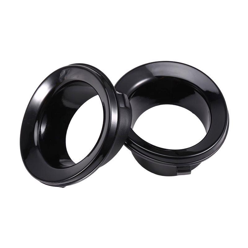 X39A-For Mini R50 R52 R53 2002-2006 Compatible Car Front Fog Light Frames Trim Rings- 51117127941& 51117127942