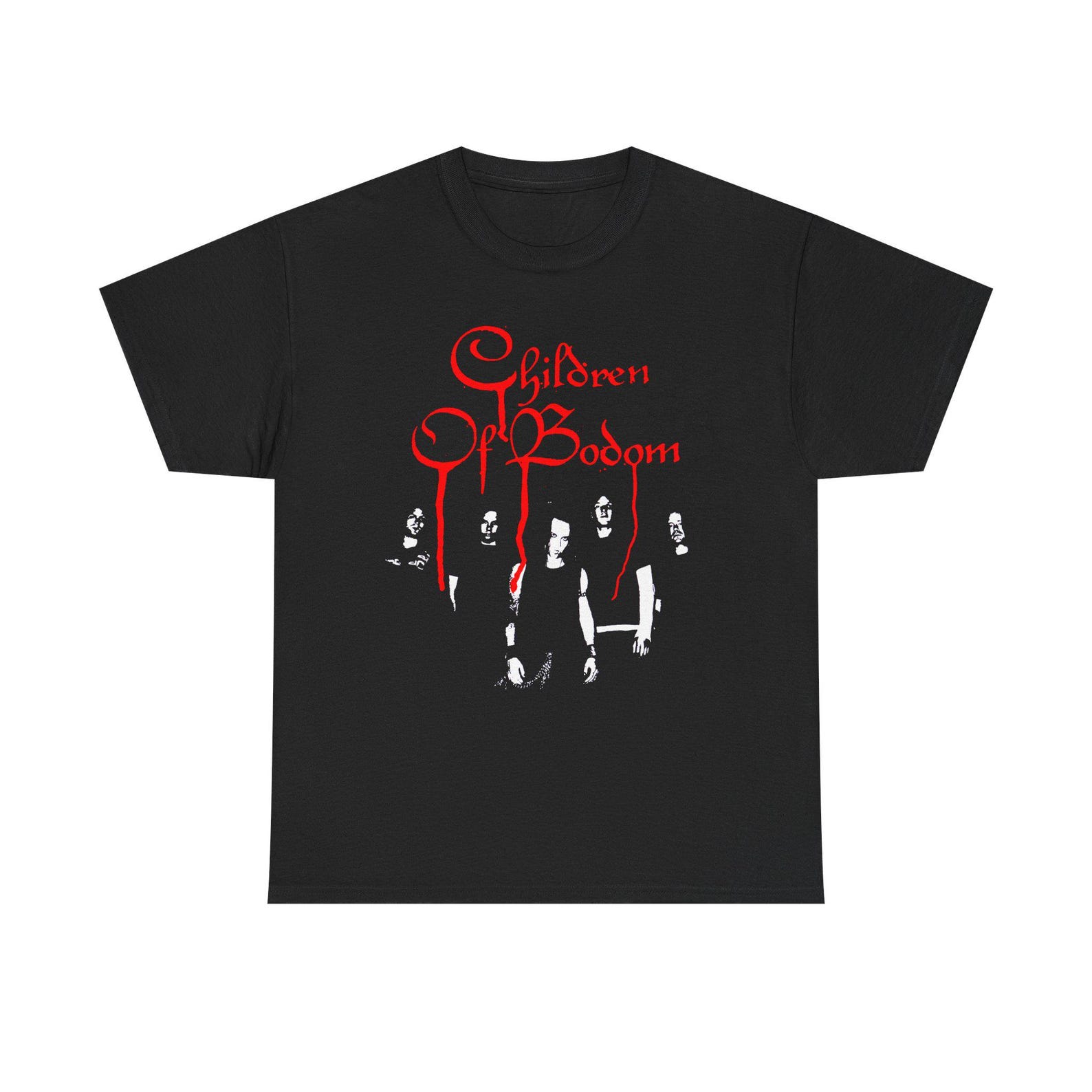 Children of Bodom Shirt, Children of Bodom Band Tee, Melodic Death Metal Shirt, Finnish Metal Merch, COB Logo Tee, Heavy Metal Gift M