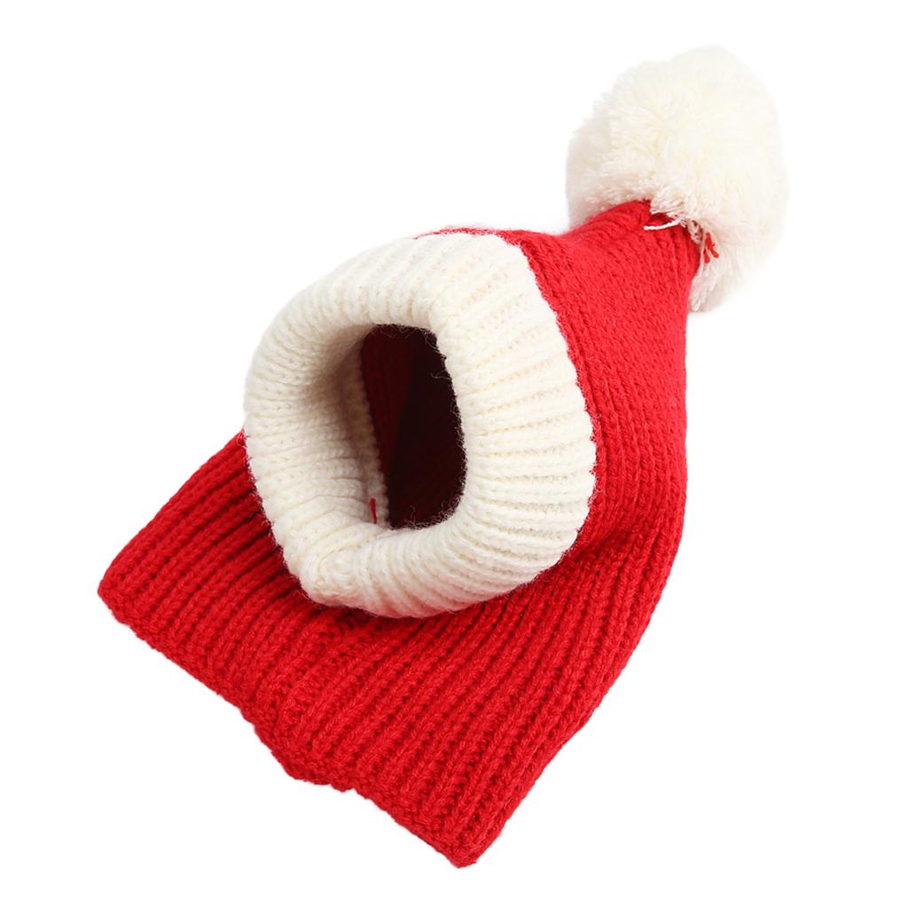 Świąteczny Kapelusz dla Psa Świąteczne Nakrycie Głowy dla Kota Strój Zimowy Kostium Ciepły do Zabawy w Domu
