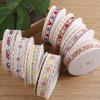 10 Yards 25mm Blumenherz Besticktes Spitzenband mit Wellenkante für Kleidung Nähen DIY Haarschleifen Hut Dekoration Bastelzubehör