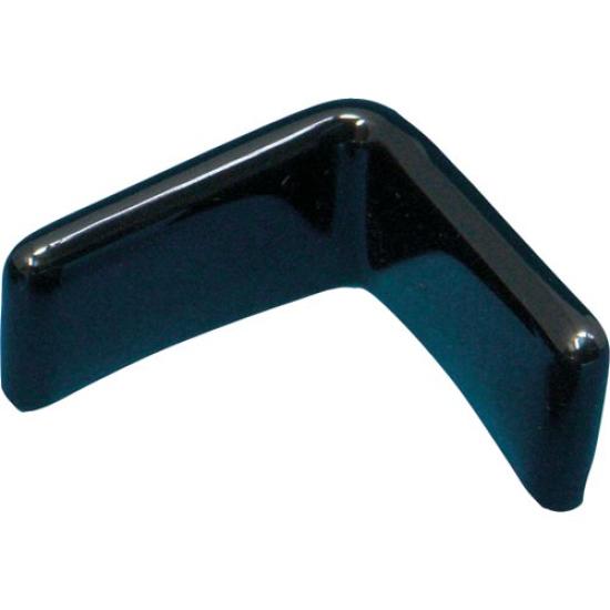 TRUSCO Angle Covers for 50mm Pack of TVL5010BK Square, Black, 10,