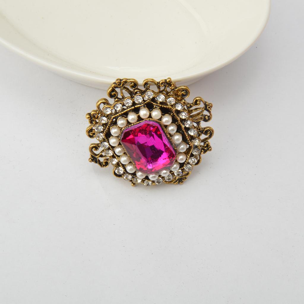 Brooch Pin Lady Accessory Gift 2 Colors for Choose
