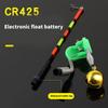 Clip On Vibration Fishing Alarm Fishing Rod Lighting Stick Bites Alarm Detachable Fish Bites Indicator Removable
