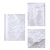 Polyester Lace Window Curtain Elegant Tasseled Lace Weaving Designing Curtains to Any Space Decoration Short Drape