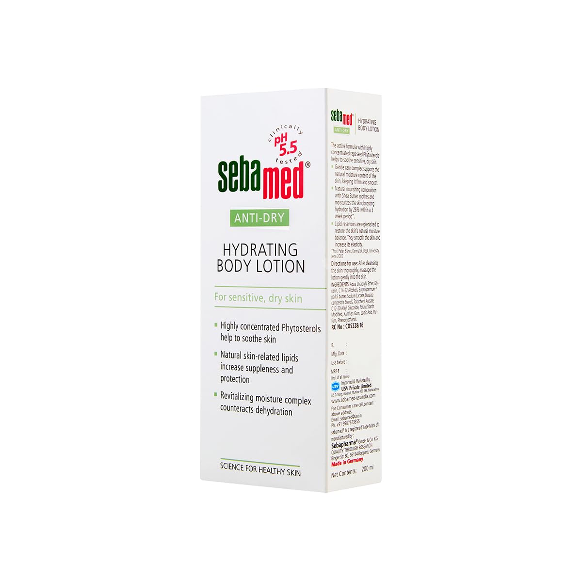 Sebamed Anti Dry Hydrating Body Lotion | 200ml