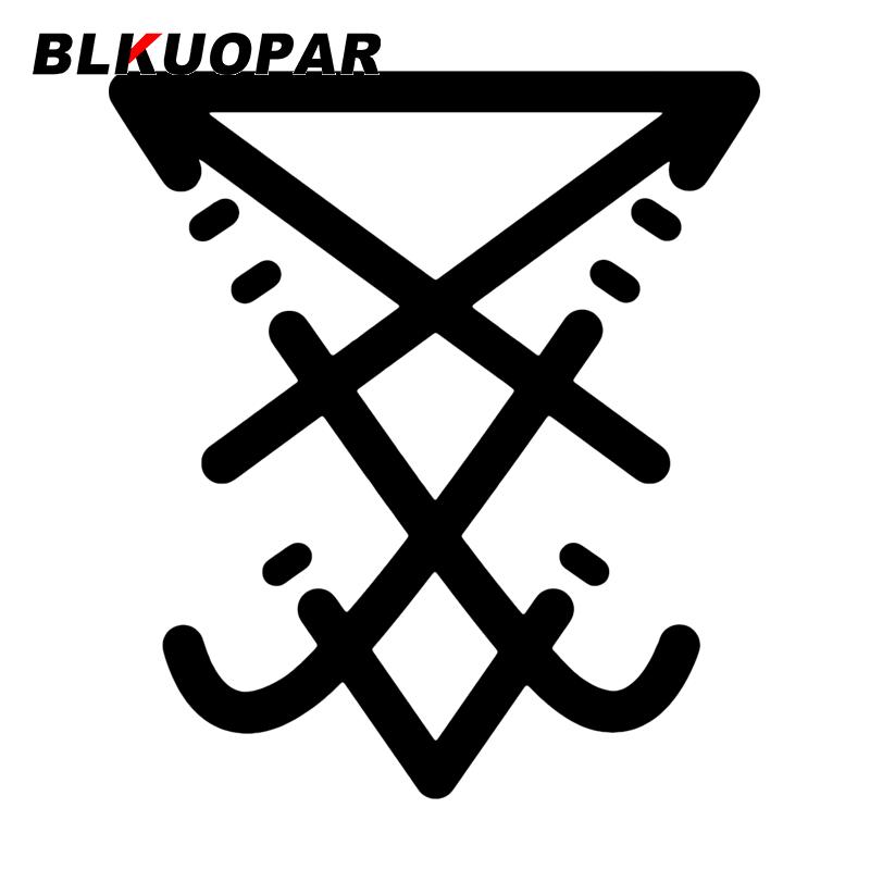 BLKUOPAR Bible Jesus Lucifer Satan Angel Demon Religious Icon Creative Car Stickers Windows Trunk Helmet Decals VAN Accessories