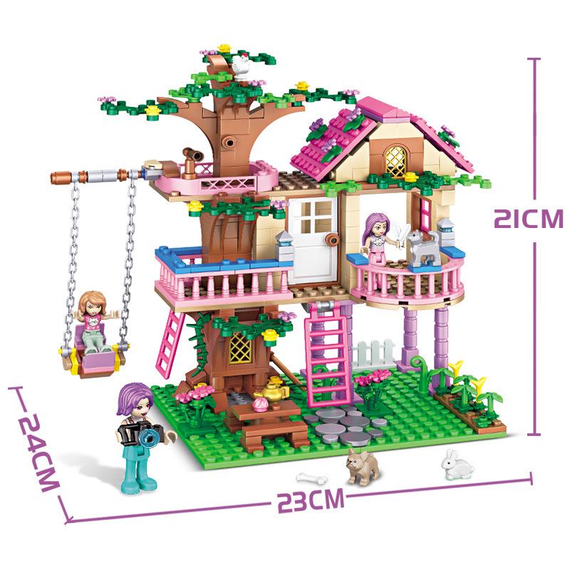 ChaoBao 7652 LEGO-Compatible Girl's Castle Treehouse Villa Building Set