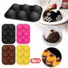 Half Ball Sphere Silicone Muffin Chocolate Baking Mould Pan
