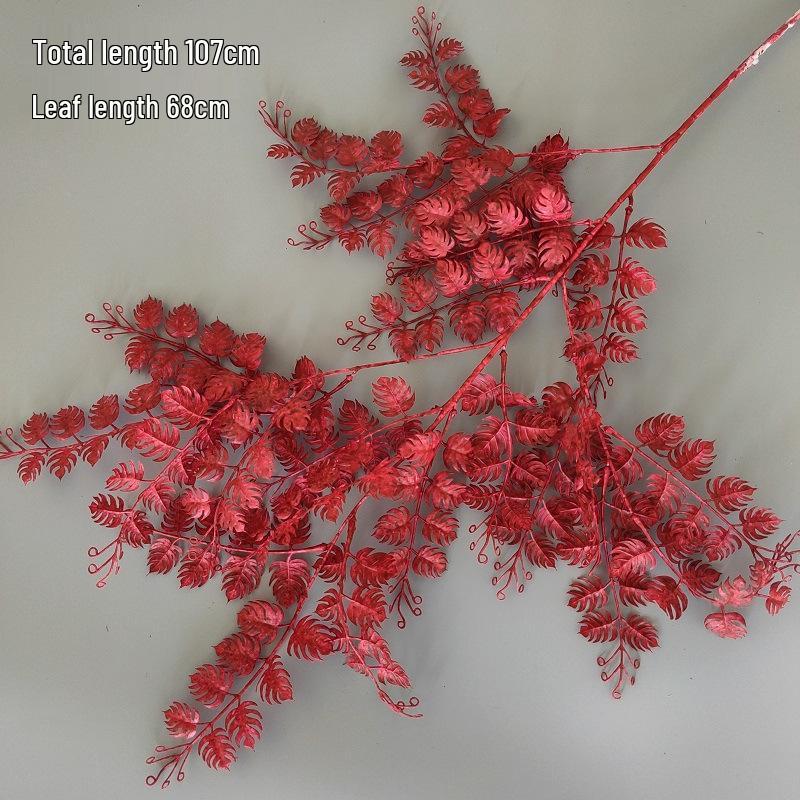Shunran Dark Red Wine Artificial Wedding Flowers for Chinese Engagement Décor & Aisle Hanging Displays